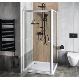 AMICO sprchové dvere výklopné 740-820x1850 mm, číre sklo G70
