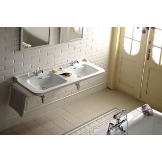 WALDORF keramické dvojumývadlo 150x55cm 4143K1