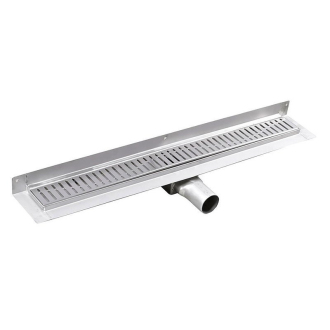 MANUS ONDA nerezový sprchový kanálik s roštom, k stene, 850x112x55mm GMO24