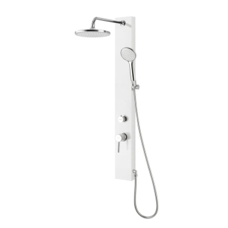 FIGA sprchový panel, 125x1050 mm, biela SL230