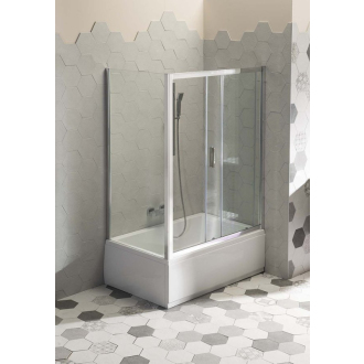 DEEP hlboká sprchová vanička, obdĺžnik 120x90x26cm, biela 72383
