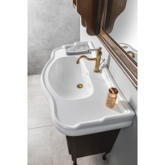 VIENNA stojanková umývadlová batéria s výpustou, bronz (LO41476BR) VO002BR