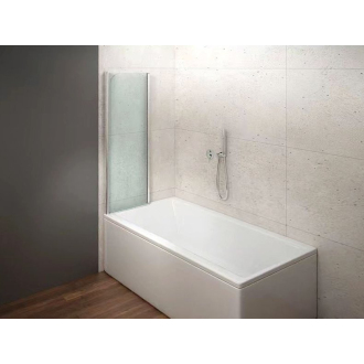 WILA vaňová zástena 900x1400 mm skladacia, chróm, číre sklo AQ5742