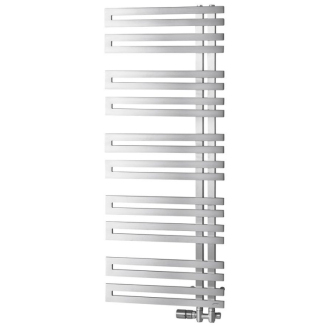 VOLGA vykurovacie teleso 500x1238 mm, 311 W, brúsený nerez NR512