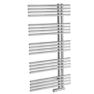 NYMPHA vykurovacie teleso 600x1122 mm, chróm 1805-15