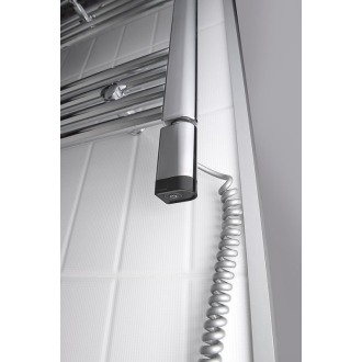 ONE D vykurovacia tyč s termostatom, 600 W, pravá, chróm ONE-DC-600