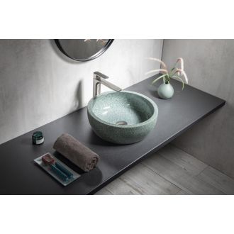 PRIORI keramické umývadlo, priemer 42cm, zelená PI013