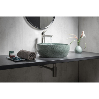 PRIORI keramické umývadlo, priemer 42cm, zelená PI013