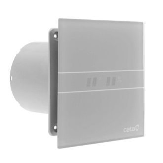 E-100 GSTH kúpeľňový ventilátor axiálny s automatom, 4W/8W, potrubie 100mm, striebor 00900600