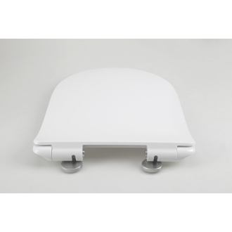 EDITA WC sedátko SLIM Soft Close, duroplast, biela 1703-458