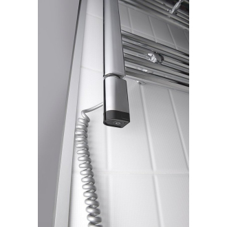 ONE D vykurovacia tyč s termostatom, 200 W, ľavá, chróm ONE-DL-C-200