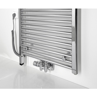 ONE D vykurovacia tyč s termostatom, 400 W, ľavá, chróm ONE-DL-C-400