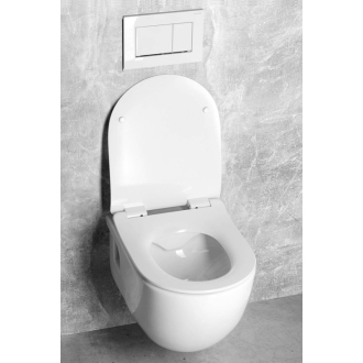 BRILLA WC misa závesná rimless, 36,5x53 cm 100614