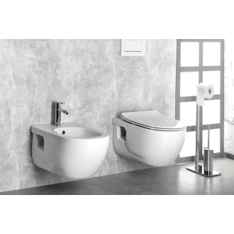 BRILLA WC misa závesná rimless, 36,5x53 cm 100614