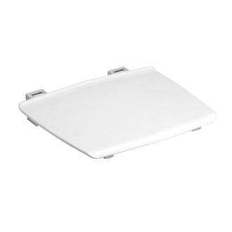 GELCO sklopné sedátko do sprchového kúta 32,5x32,5 cm, biela GS120W