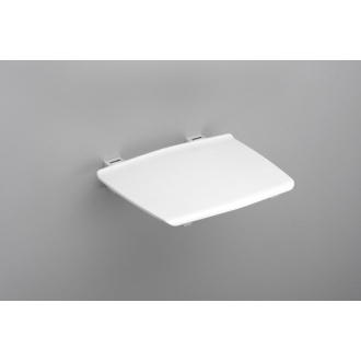 GELCO sklopné sedátko do sprchového kúta 32,5x32,5 cm, biela GS120W