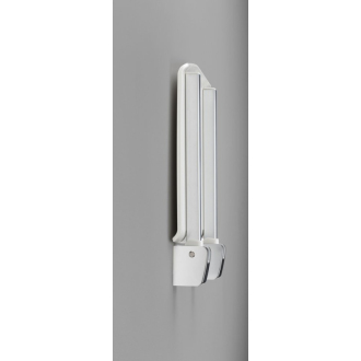 GELCO sklopné sedátko do sprchového kúta 32,5x32,5 cm, biela GS120W