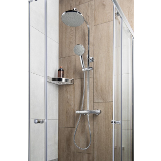 Aqualine LIGA sprchový stĺp s termostatickou batériou, chróm SL533