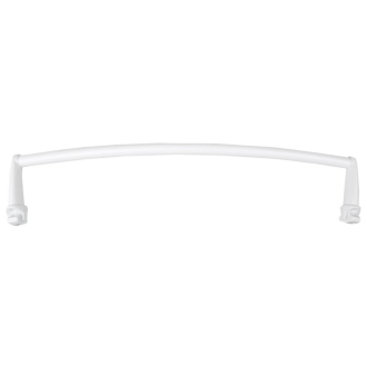 Sušiak uterákov na vykurovacie telesá 43 cm oblý, biela IDO-50