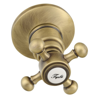 ANTEA podomietková sprchová batéria, 2 výstupy, bronz SET305-106