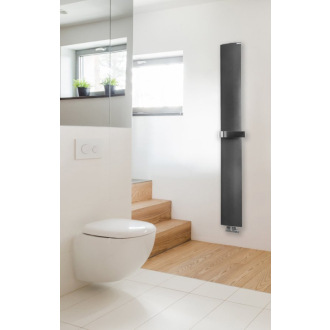 OTHELLO MONO SLIM vykurovacie teleso 300x1890 mm, čierna matná 2301189030SN