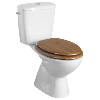 AQUALINE WC sedátko, MDF, dub 1705-10