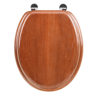AQUALINE WC sedátko, MDF, čerešňa 1705-12