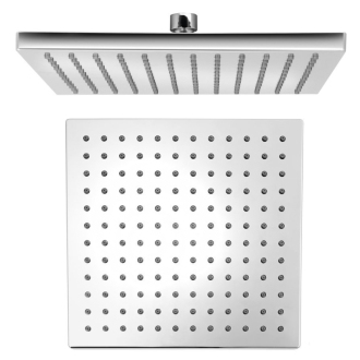 Hlavová sprcha štvorec 254x254 mm, ABS/chróm SK950