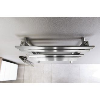 TRUVA vykurovacie teleso 500x545 mm, brúsený nerez, 175 W NR310