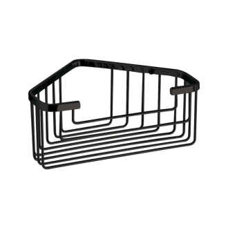 SMART rohová polica do sprchy, 200x80x151mm, čierna mat 2483-14