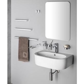 PIRENEI držiak uterákov 450x66mm, chróm PI214513