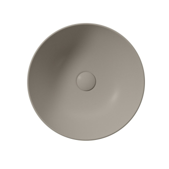 PURA umývadlo na dosku priemer 42 cm, tortora mat 885105