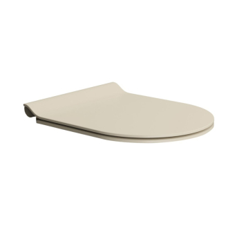 WC sedátko SLIM soft close, duroplast, creta mat/chróm MS86CSN08