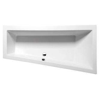 ANDRA R SLIM asymetrická vaňa 170x90x45cm, biela 81511S