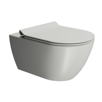 PURA WC závesné, splachovanie SWIRLFLUSH, 55x36 cm, cenere dual-mat 881517