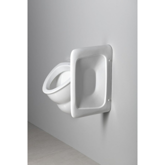 OLYMPOS keramická oddeľovacia stena medzi urinálmi 61,5x10,8x40 cm 37508