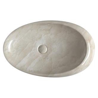 DALMA keramické umývadlo 68x44x16,5 cm, marfil MM327