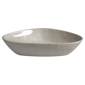DALMA keramické umývadlo 58,5x39x14 cm, marfil MM227