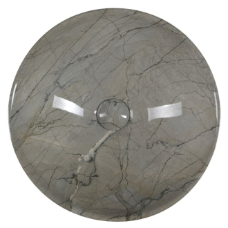 DALMA keramické umývadlo 42x42x16, 5 cm, grigio MM113
