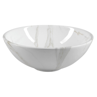 DALMA keramické umývadlo 42x42x16, 5 cm, carrara MM117