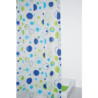Sprchový záves 180x200cm, vinyl, bubliny ZV027