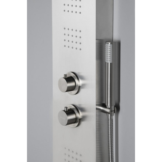 PRESTIGE termostatický sprchový panel 200x1400 mm, nerez WN337