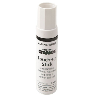 TOUCH-UP STICK opravný lak so štetčekom 12ml, biela CA-15080