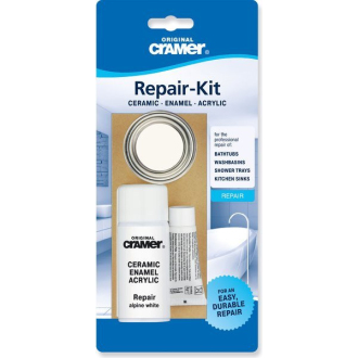 REPAIR KIT opravná sada - keramika, smalt a akryl, biela CA-16080