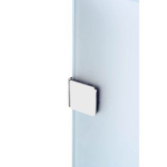 Oddeľovacia stena medzi pisoármi 40x80 cm, sklo mat 2502-05