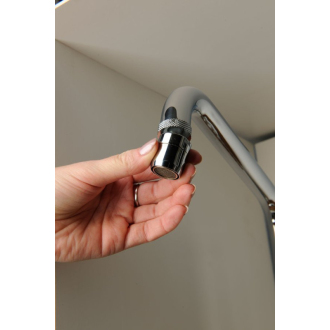 Perlátor s kĺbom F22x1, chróm 3248.01