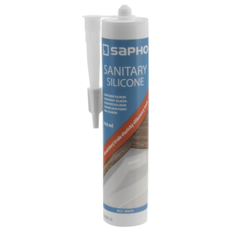 Sanitárny silikón, 310ml, biela 2130100