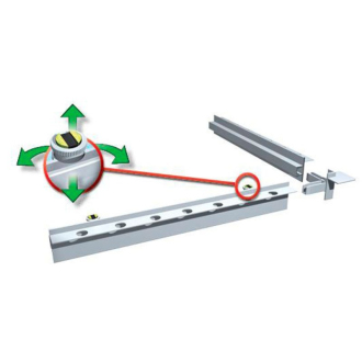 Aqualine Magnetické dvierka pod obklady 300x600 PD408