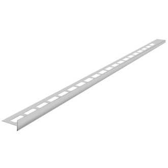 Nerez. lišta na vyspádovanie, pravá, výška 12 mm, dĺžka 150 cm, kefa. nerez SPD1512-P