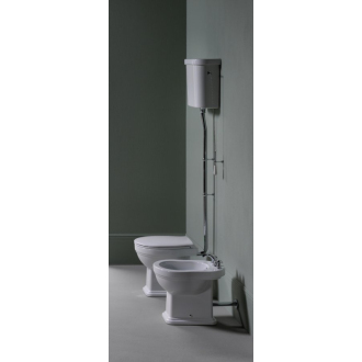 CLASSIC splachovacia nádržka vysoká, biela ExtraGlaze 878011